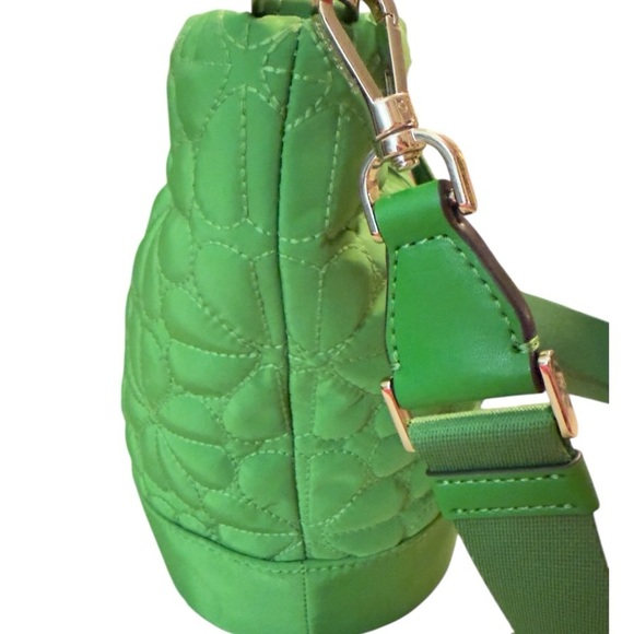 Kate Spade New York Flower Quilted Nylon Bucket Bag - Picture 7 of 15